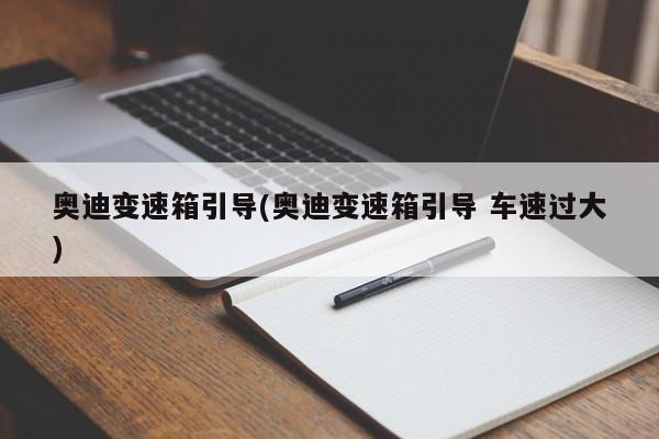 奥迪变速箱引导(奥迪变速箱引导 车速过大)