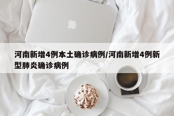 河南新增4例本土确诊病例/河南新增4例新型肺炎确诊病例
