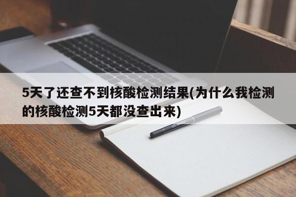 5天了还查不到核酸检测结果(为什么我检测的核酸检测5天都没查出来)
